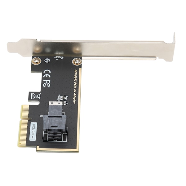 PCIE X4 - U.2 -sovitinkortti SFF-8643 Mini SAS HD 36-nastainen naaras PCIE -sovitinkortti perinteiselle pöytätietokoneelle