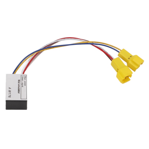 Sätesmatta Beläggningssensor Passagerare Bypass Emulator Typ 2 för Benz C Class W203 2000‑2004