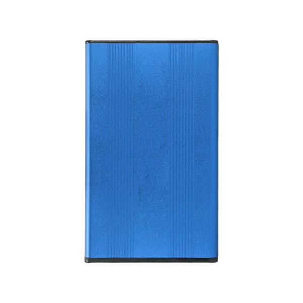 HDD-kabinett 2,5 tommer 2 TB kapasitet 480 Mbps overføringshastighet Aluminiumlegering med USB2.0-overføring for Windows for VistaBlue