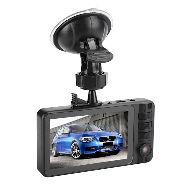 Bil Dash Cam - Full HD 1080P, 170° vidvinkel, G-sensor