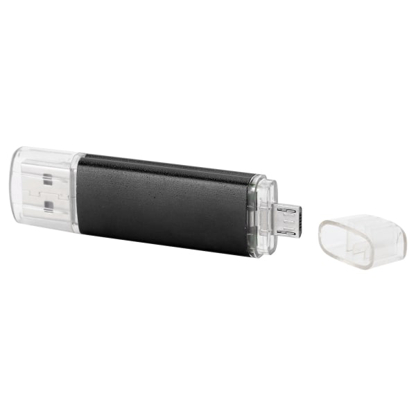 USB Flash Drive OTG Memory Stick 2 i 1 Micro Thumb U Disk Telefon Opbevaring Supplies128GB