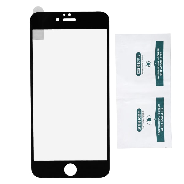 Skärmskydd i härdat glas med hög upplösning, anti-fingeravtrycksfilm för IPhone 6 PlusBlack