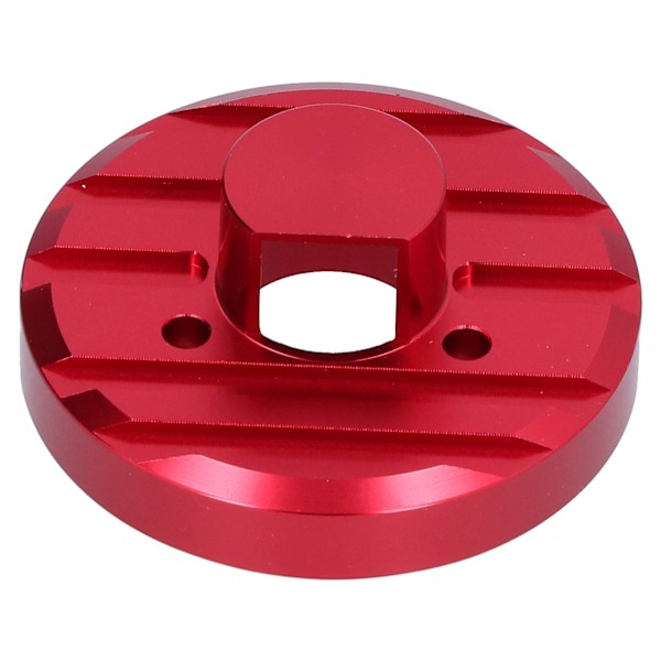 Bilantennebase med monteringsutstyr Pakning Metall Passer for Jeep Wrangler JK/JL 2007‑2017 Rød
