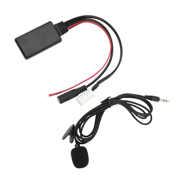 Mikrofonadapter AUX Audio Wire Bluetooth 5.0 Ersättning för Nissan Sylphy/Tiida/Qashqai/Genisra/Jimny