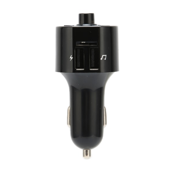 A8 USB2.0 LED Bluetooth FM-sender Bilsett Håndfri MP3 musikkspiller Dobbel USB-lader