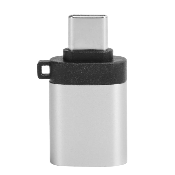 USB3.0 Hun til TypeC Adapter Converter Opladningsdata OTG Strækhoved uden kæde (sølv)