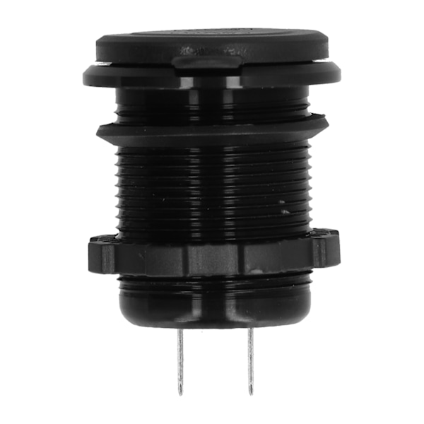 Modificeret Biloplader PD+QC3.0 Smart Hurtig Opladning TPYE C Sort Aluminiumlegeringsskal Grønt Baggrundslys
