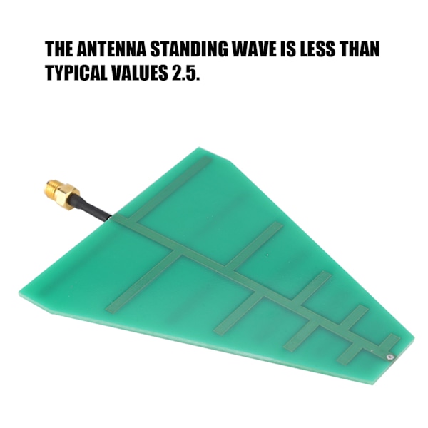 UWB Log-Periodic Antenn för 1,35GHz-9,5GHz, 15W, 5-6dB