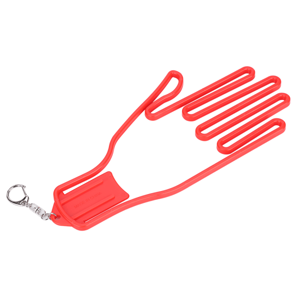 Gör-det-själv-plastgolfhandskar Keeper Stretcher-handskar Stödhållare för ramstativ (röd)