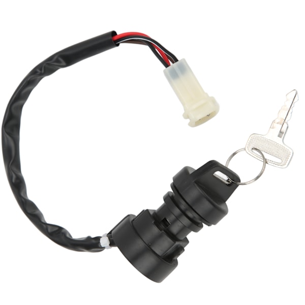 Tændingslås med 2 nøgler 2FJ‑82510‑02‑00 Plug and Play erstatning for Badger 80 YFM80 ATV 1985‑1998