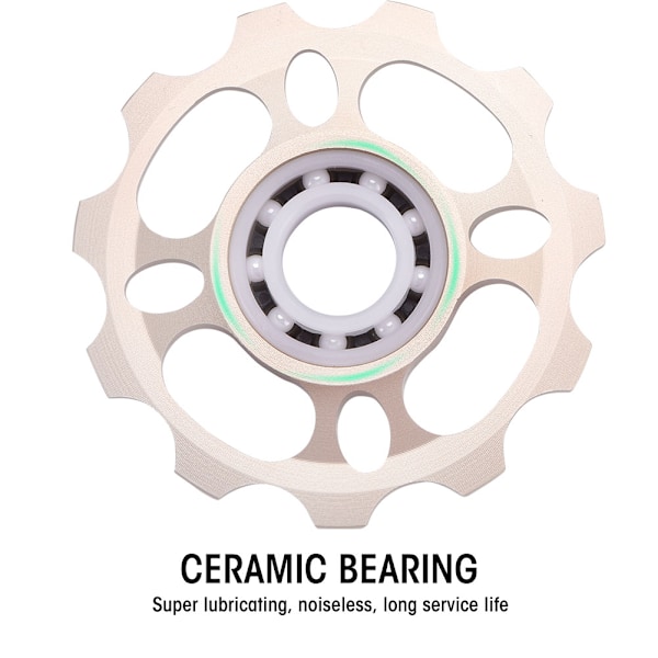 11T Jockey Wheel Takapukki Takana Vaihtajan Rullalle Maastopyörä Polkupyörän Vaihto-osat (Kulta)