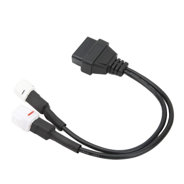 OBD2 till 3-pin och 4-pin Diagnostisk Adapterkabel Läs Motordata Feldetektering för Motorcykel