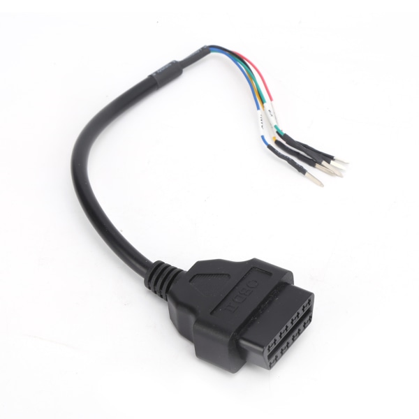 16PIN kabeltestadapterkontakt for bilmotorsykkel Universal OBD ODB2-kabling