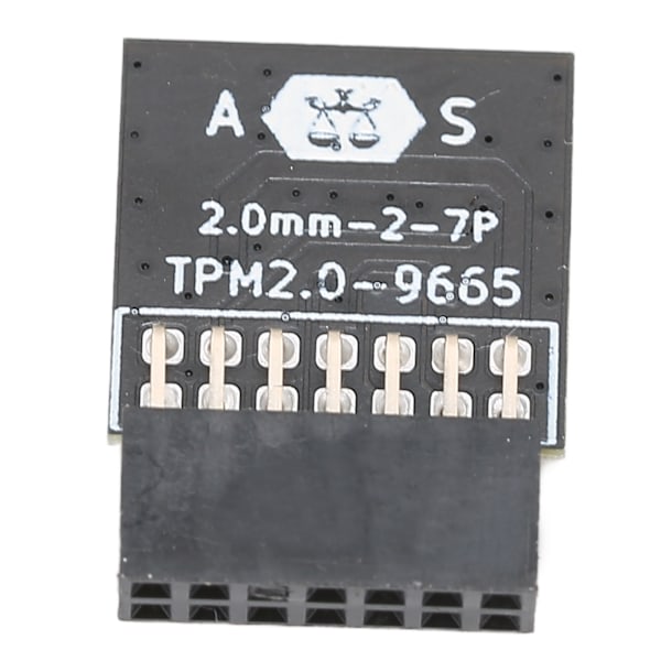 TPM 2.0-modul LPC 14-stifts TPM 2.0 fjärrkortskrypterings säkerhetsmodul för ASUS
