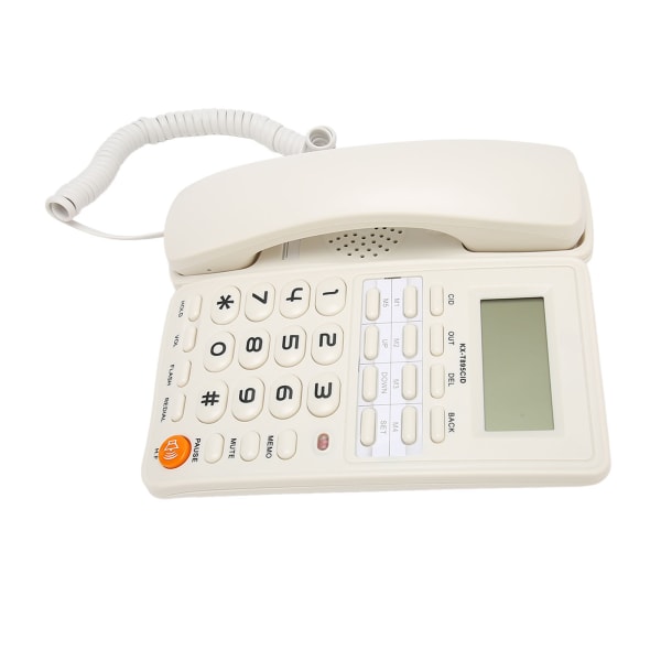 Langallinen puhelin lankapuhelin isopainike langallinen puhelin kotitalouksien toimistohotelliin vanhuksille Valkoinen