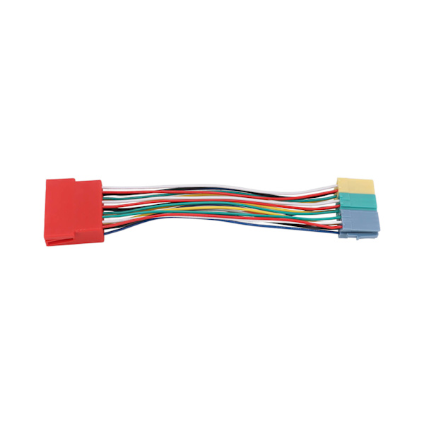 Radioadapteri Mini ISO -liitinjatkokaapeli Auton CD-äänijohtosarja Vaihto A2 A3 A4 A6 TT