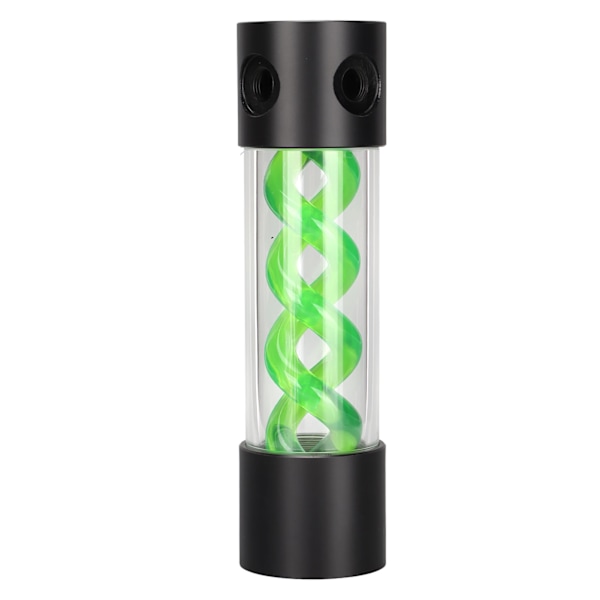 Vandkølingsreservoir 200mm/7,9 tommer Længde G1/4 tommer Gevind Akryl Plastmateriale 4 Huller Åbent Design PC Kølesæt