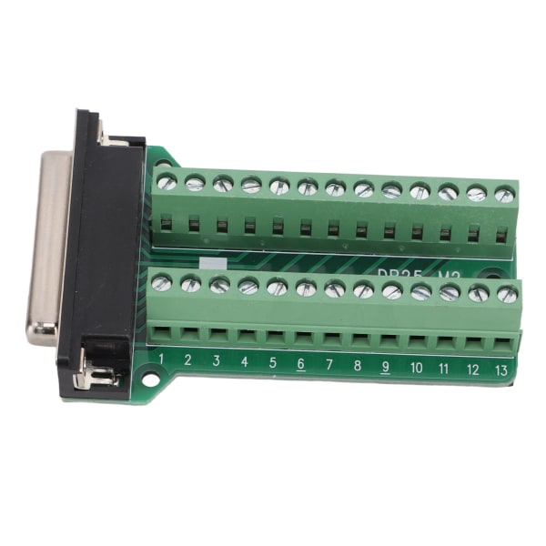 25-stifts terminalblockskontakt Signalmodul Nitningstyp PCB-kort för kommunikationsfelsökningDB25-M2