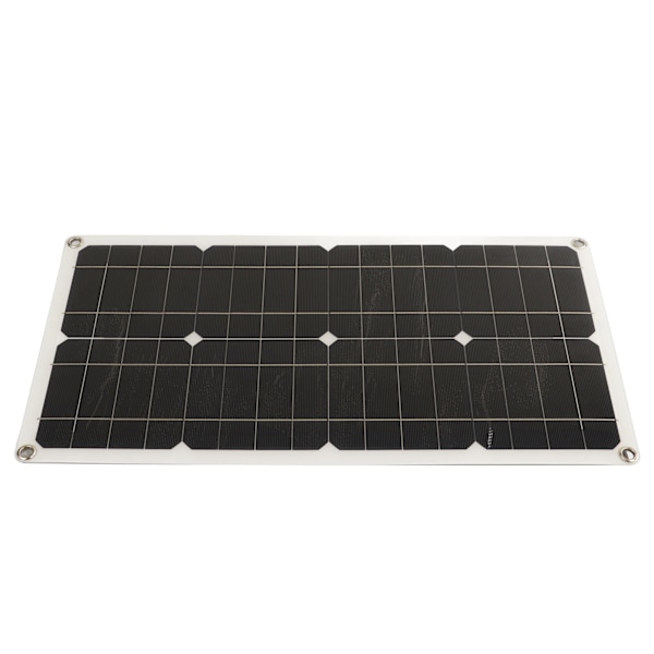 25W Solpanel IP65 Vattentät 12V 24V Adaptiv Hög Effekt Överladdningsskydd för Husbil Bil Båt Trailer 10A Styrenhet
