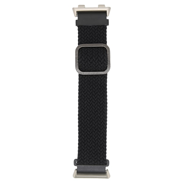 Justerbar Smartwatch Rem for Oppo Watch 2 46mm Strik Elastisk Loop Urrem Udskiftning Sort
