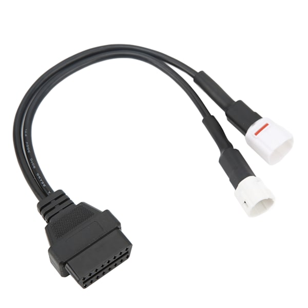 OBD2 till 3-pin och 4-pin Diagnostisk Adapterkabel Läs Motordata Feldetektering för Motorcykel