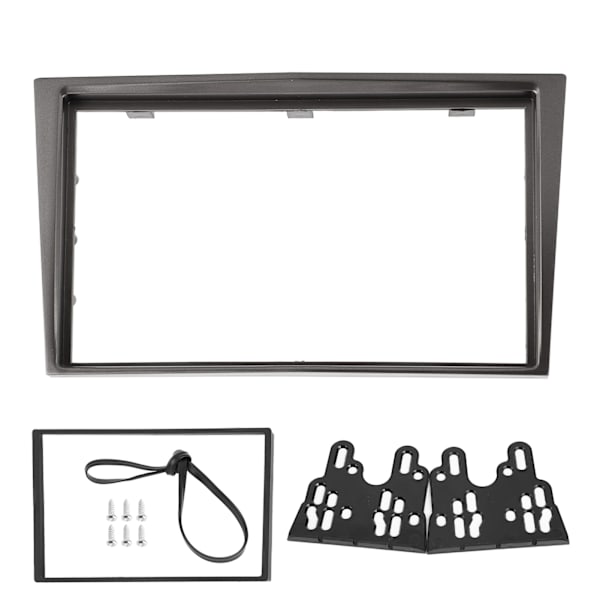 Opel Vectra/ Astra/ Zafira 2Din Center Control Audio Fascia Navigation Frame 2006-OnSilver Grey