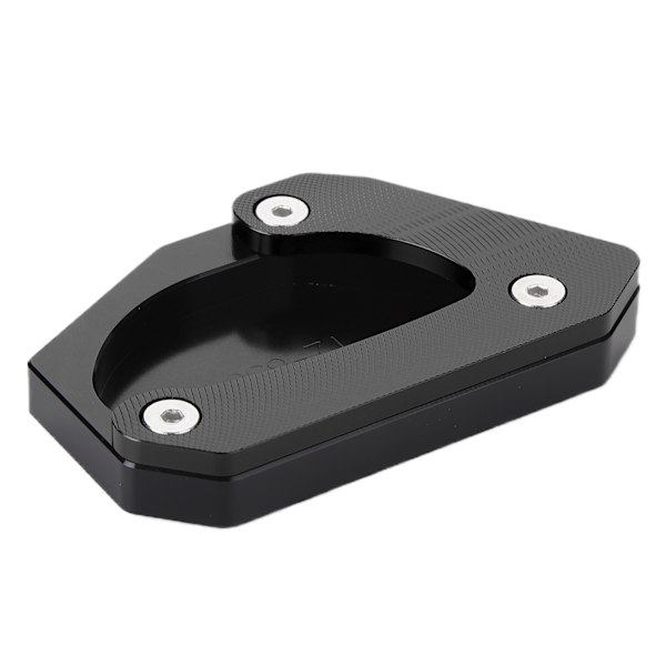 Motorcykel Sidostöd Förlängning Stödplatta Aluminiumlegering Ersättning för Suzuki V STROM 650XT DL650 2004‑2020 Svart