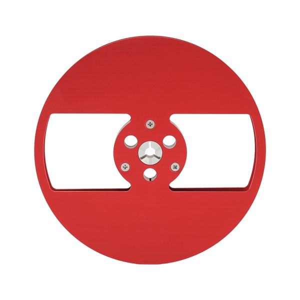 1/4 7 tums tom bandrulle aluminiumlegering 2 hål Universal öppen rulle upptagningsrulle för nab öppningsmaskin del för TEAC Red