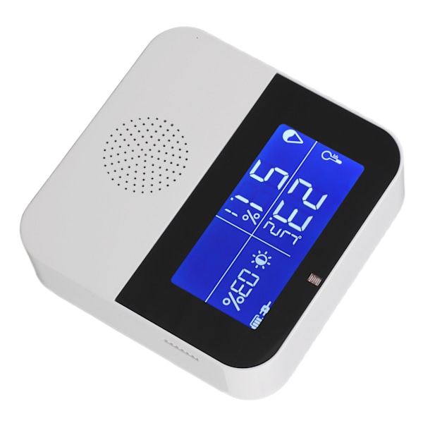 Smart termometer WIFI exakt 2,9 tums LCD-skärm fjärrövervakning för Tuya fuktighetsmätare för hemmet