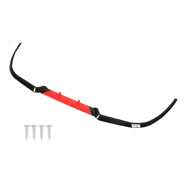 Framspoiler Impactresistent Framspoiler Separator 114cm Ersättning för Seat Leon Röd