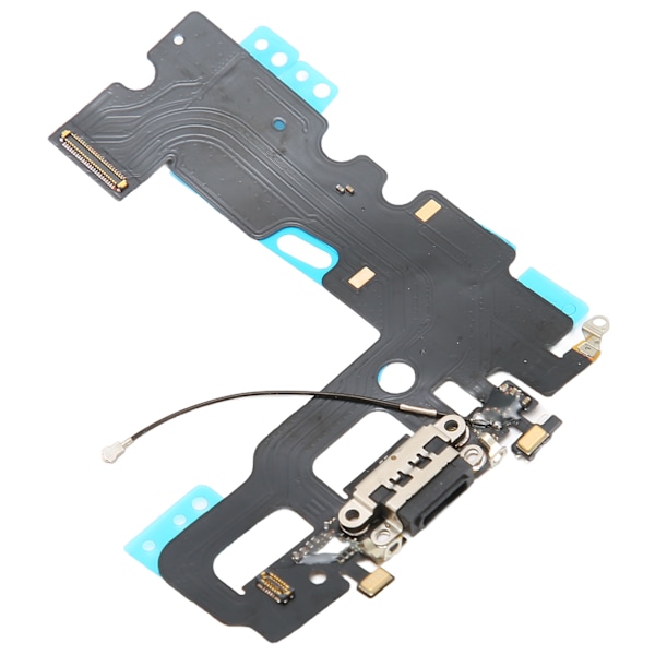 Ladeport Flexkabel USB Ladeport Dock Connector Flex Ledning Erstatning for IPhone 7 Svart