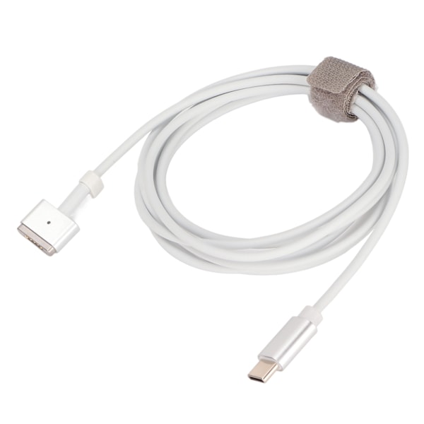 Type C - Magneettinen T -sovitin MacBookille, Type C -uros Magsafe 2:lle, 45W PD pikalataus, PVC-latauskaapeli, toinen sukupolvi