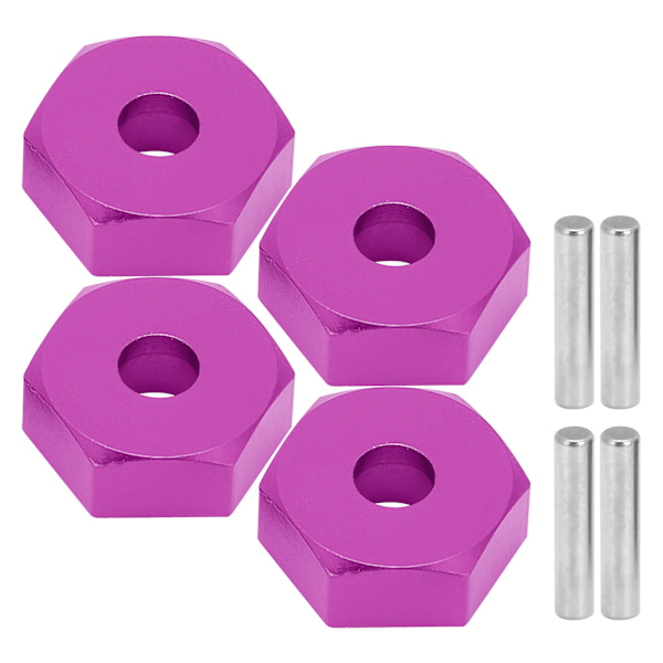 104001‑1871 Kombinationsnav med sexkantskoppling i aluminiumlegering för Wltoys 104001 RC-bildelar Lila