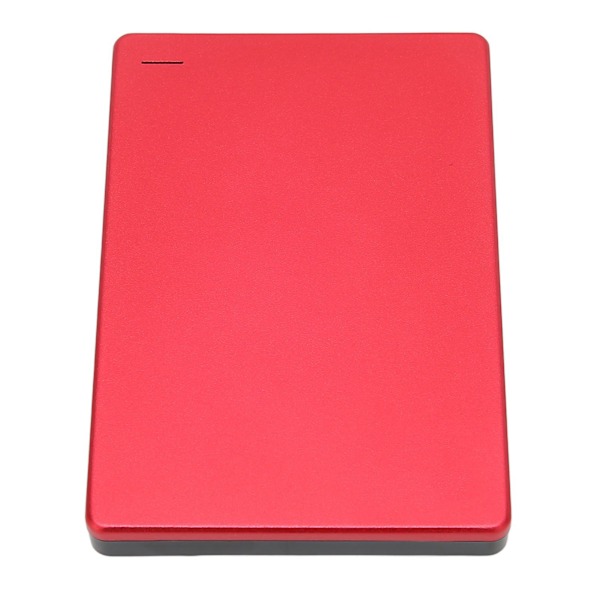 2.5in Röd Extern HDD 6Gbps Överföring Portabel Extern HDD Aluminiumlegering PCB USB3.0 Hårddisk för Windows för OS X 160GB