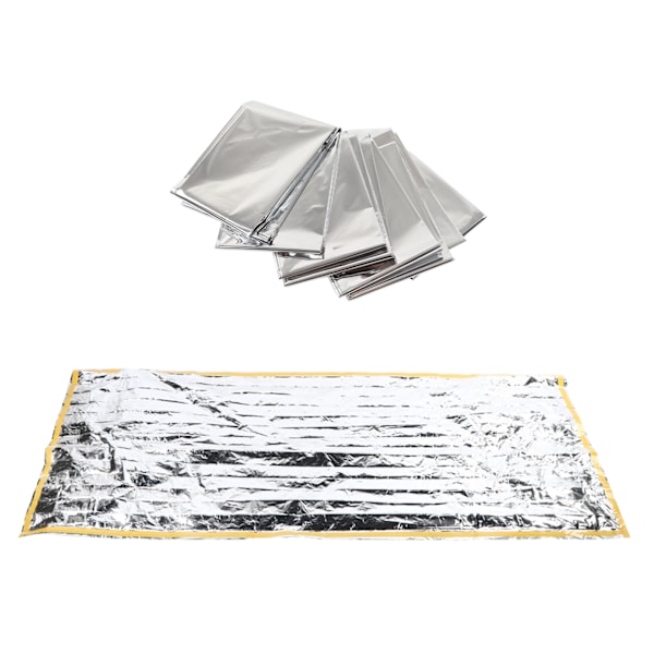 Nødblanket for utendørs bruk, termisk isolasjon, overlevelsesutstyr, sovepose, feltutstyr