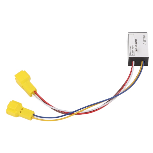 Sätesmatta Beläggningssensor Passagerare Bypass Emulator Typ 2 för Benz C Class W203 2000‑2004