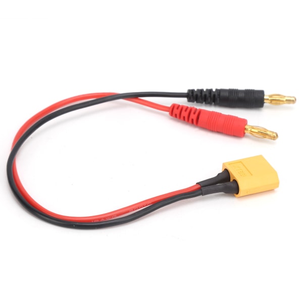 B6 Laddare 4.0mm Bananplugg till XT60 Huvud Silikonkabel 18 AWG för Lipo Batteriladdare