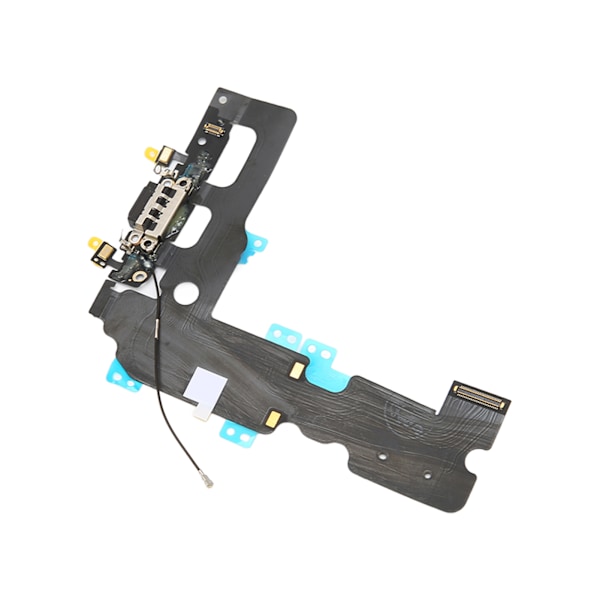 Opladningsportmodul USB Opladningsport Dock Connector Mikrofon Signal Antenne Flex Kabel Modul til iPhone 7 Plus Sort