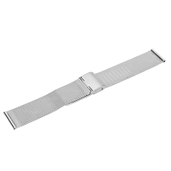 Universellt stålarmband för klocka, metallnätvävt klockband för Amazfit GTS Watch, silver