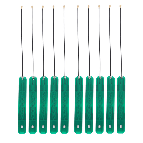 10PCS NZ2.4G/5.8GPCB001 Router trådlös antenn High Gain Intern antenn WiFi Dual Band Antenn