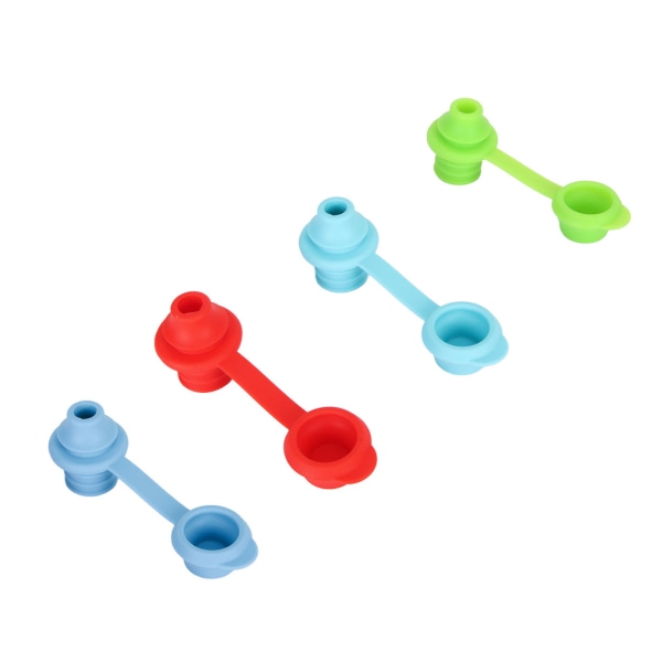 4Pcs Sipping Spout Bottle Top Spout Silicone Bottle Top Sippy Spout for Kids Children