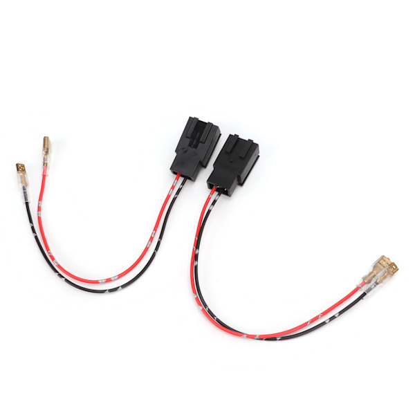 Par 12V 3A 10W Bil Dørhøyttaler Ledningsnett Adapter med Plugg Erstatning for Peugeot
