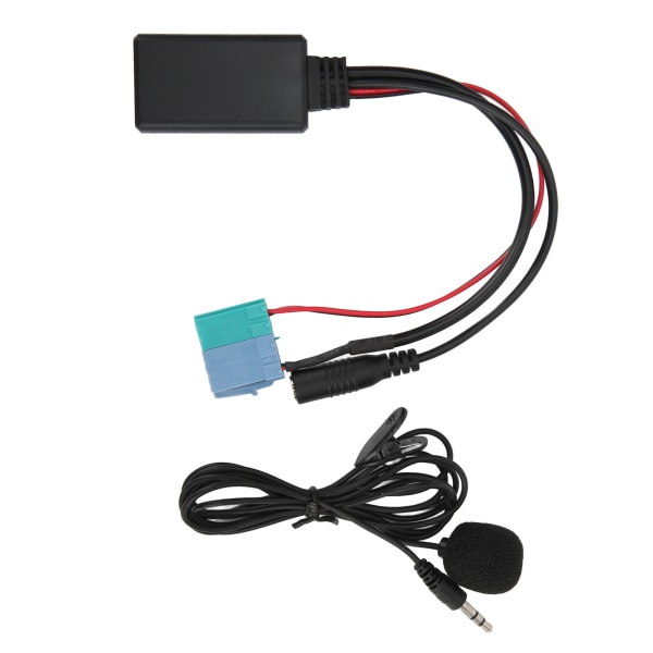 Auton Bluetooth-moduuli Audio Aux -kaapeli Mikrofoni MINI ISO -portti Stereo 8PIN 6PIN -portille