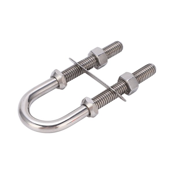 Marine U-formet bolt bueøje 304 rustfrit stål sølv rustbestandig båd yacht hardware