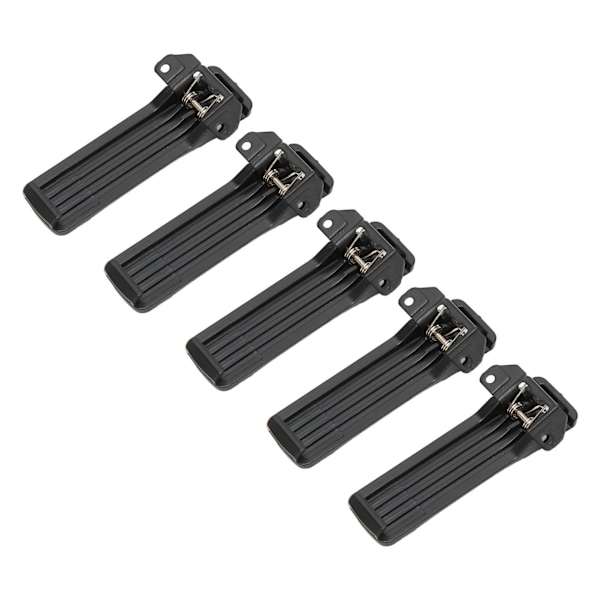 Slitesterk plastbelteklips for Kenwood TK3207 TK2207 TK3207G TK2207G (5 stk)