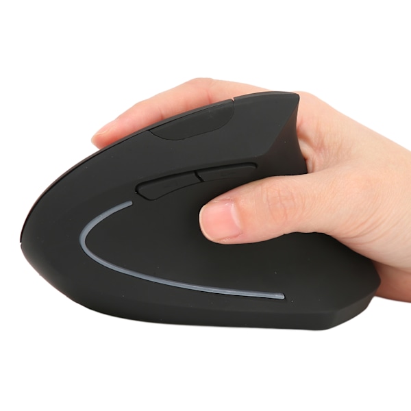 Ergonomisk Mus 6 Knapper 2.4GHz Vertikal Design Plug and Play Justerbar DPI Vertikal Mus for Bærbar PC