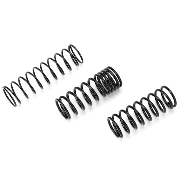 3st Uppgraderings Pedal Fjäder Kit Metall Svart Hög Hållfasthet för LOGITECH G25 G27 G29 G920 Racingratt