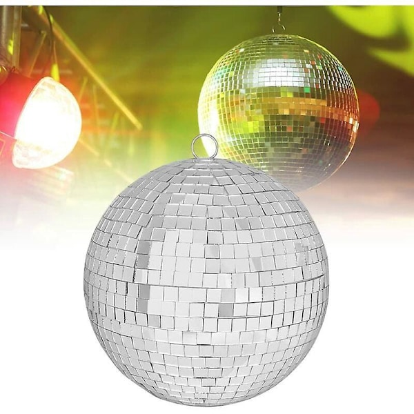 20 cm Sølv Disco Speilkule for Klesopp Party av longziming