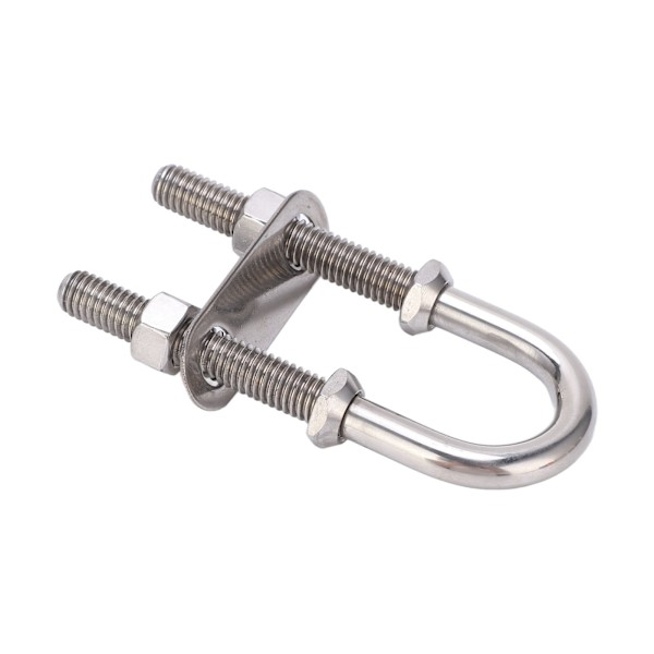 Marine U-formet bolt bueøje 304 rustfrit stål sølv rustbestandig båd yacht hardware
