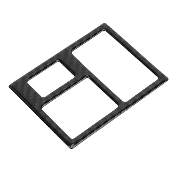 Kolfiber Sticker Justeringsram för Backspegelbrytare Passar Toyota RAV4 06-12